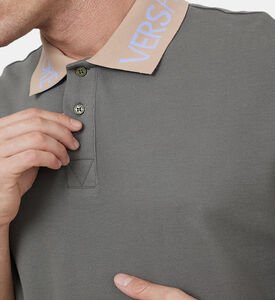 Logo Cotton Piquet Polo Shirt