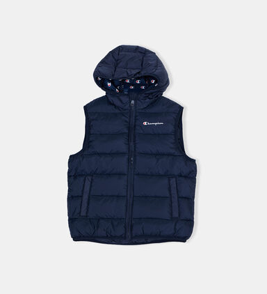 Quilted Zip-up Vest