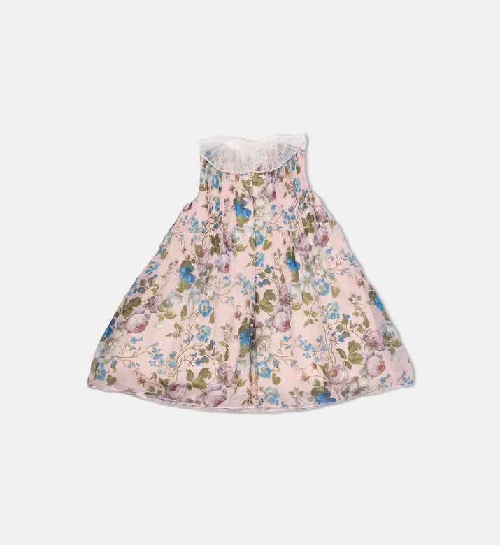 All-over Flower-print Sleeveless Dress All-over Flower-print Sleeveless Dress