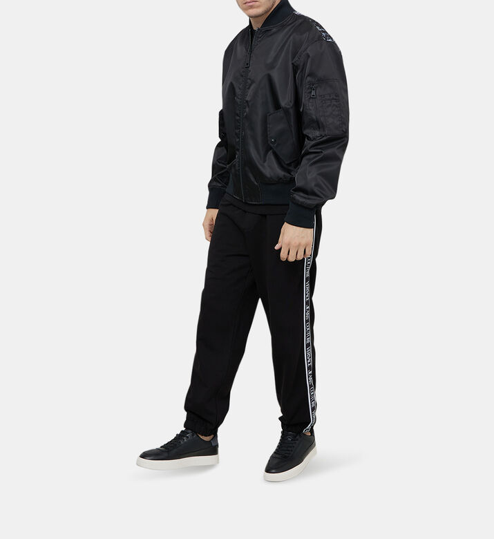 بنطال رياضي قطن وصوف برباط خصر