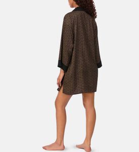 Bracelet Sleeve All-over Print Notch Sleepshirt