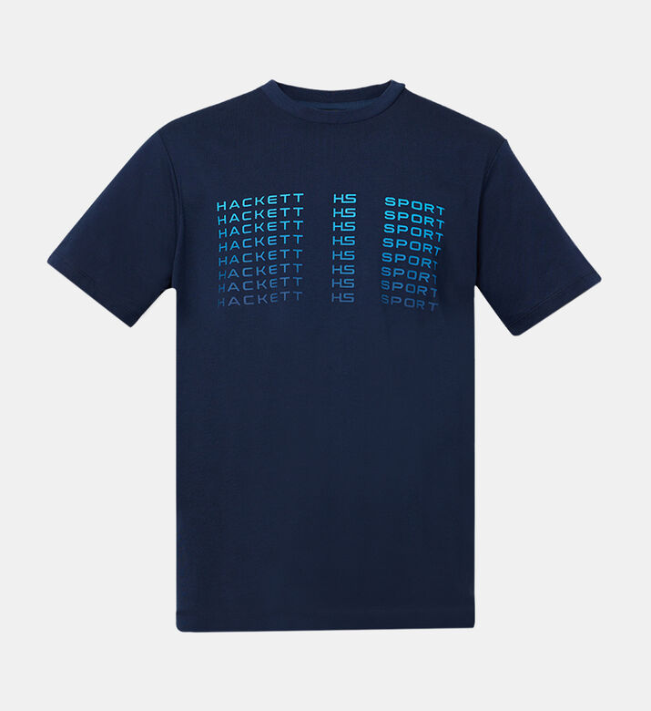 Sport Cotton Logo-fade T-shirt