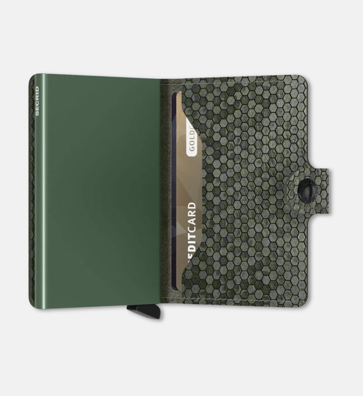 Secrid Wallets Wallet Mini Hexagon Mhe-green, Packshot View