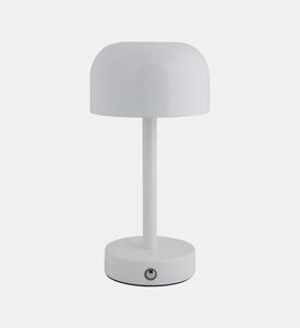 Leitmotiv James Led Table Lamp, White, Packshot View
