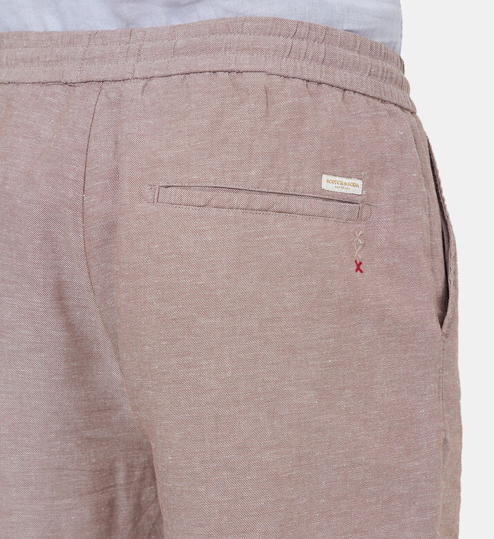 Fave Cotton Linen Bermuda Shorts