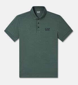 EA7 Logo Printed Polo Shirt, Packshot View