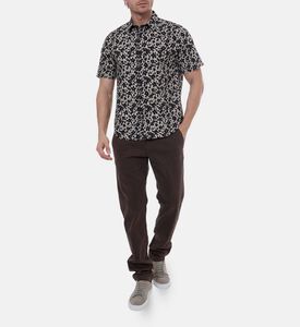All-over Floral-print Short-sleeve Shirt
