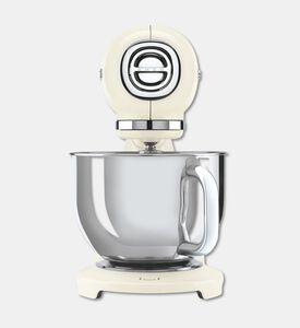 Smeg Side Handle Stand Mixer, Beige, Packshot View
