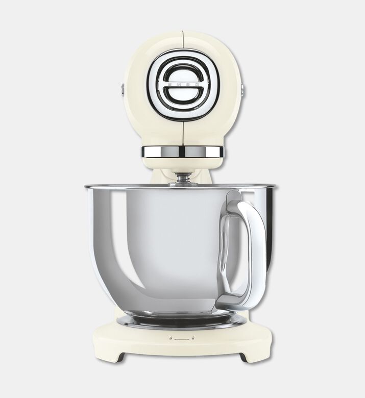 Smeg Side Handle Stand Mixer, Beige, Packshot View