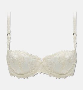 Chantelle Regular-fit Lace Demi Bra, Ivory, 90, F, Packshot View