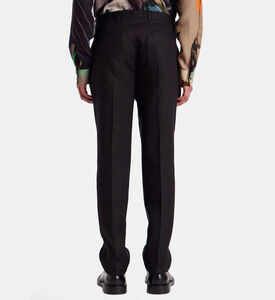 Slim Fit Linen Trousers