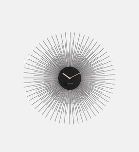 Peony Steel Starburst Wall Clock