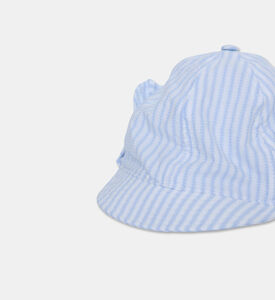 My First Collection Classic Striped Pattern Baby Cap, Packshot View