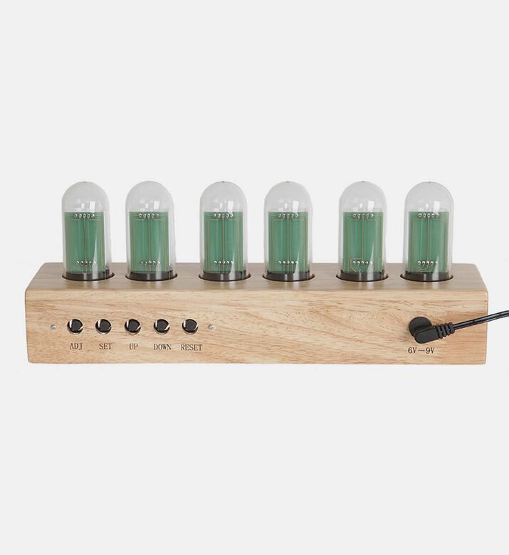 Cathode Digital Led Tubes Table Clock