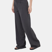 Wool Double Belt Trousers