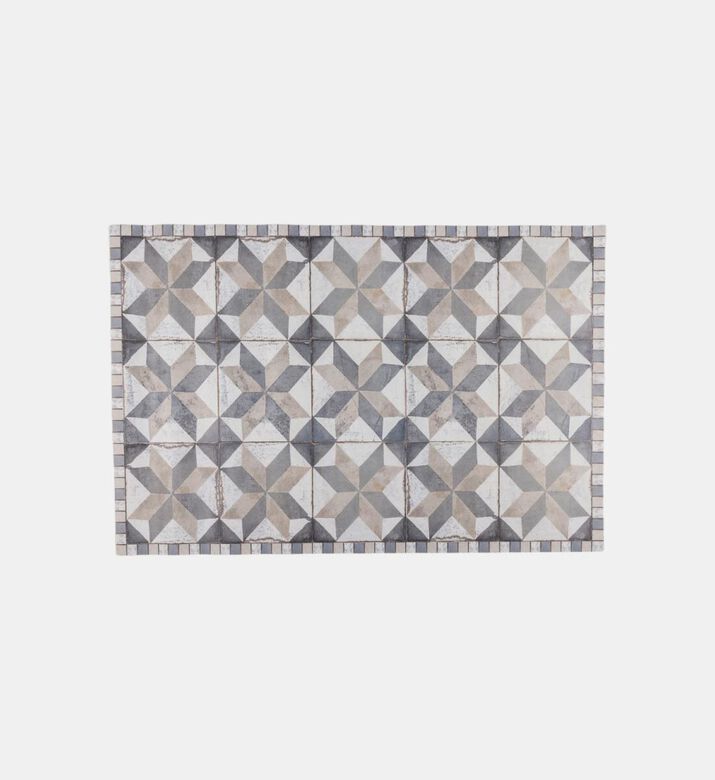 Contento Geometric Design Doormat, Packshot View