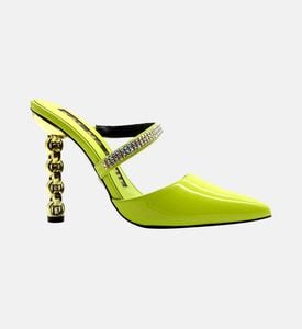 Maddy Suede Leather High Heel Mules Maddy Suede Leather High Heel Mules