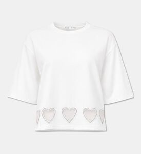 Alice and Olivia Evan Oversized T-shirt, Packshot View