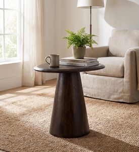 Home Deco and More Mushroom Wooden Coffee Table, Packshot View