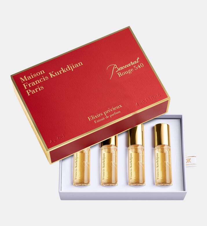 Maison Francis Kurkdjian Baccarat Rouge 540 Precious Elixir Set Roll-on Elixir 4x4ml, Packshot View