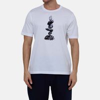 Cotton Printed Crewneck Short-sleeve T-shirt