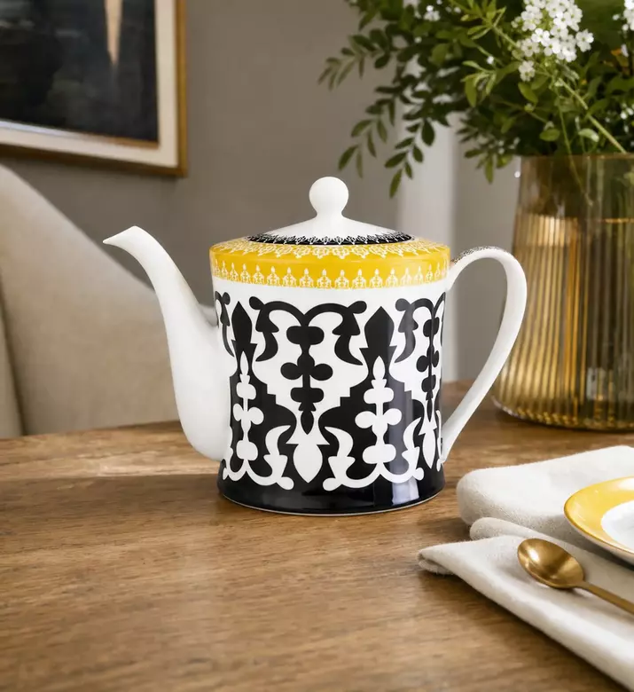 Images D'Orient Safra Porcelain Lidded Teapot, Model View
