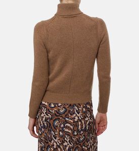 Ba and Sh Knit High Neck Long-sleeve Sweater, Model View
