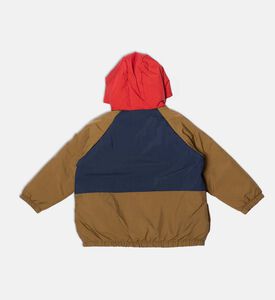 Bobo Choses Logo-patch Color-block Hooded Jacket, Packshot View
