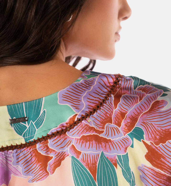 All-over Flower-print Kaftan All-over Flower-print Kaftan