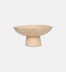 Light and Living Ota Artisanal Pedestal Bowl, Packshot View
