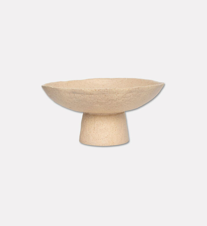 Light and Living Ota Artisanal Pedestal Bowl, Packshot View
