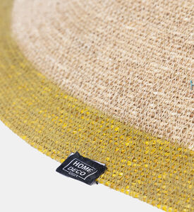 Home Deco and More Brisky Seagrass Pendant Lamp, Green, Packshot View