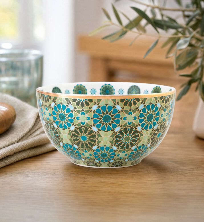 Images d Orient Andalusia Porcelain Round Bowl S, Model View