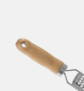 مبشرة من خشب الزان مصنوعة من الفولاذ المقاوم للصدأ