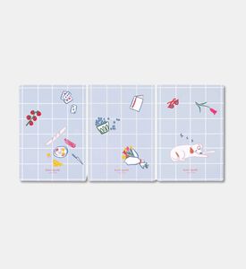 Kate Spade New York Park Picnic Triple Notebook Set, Packshot View