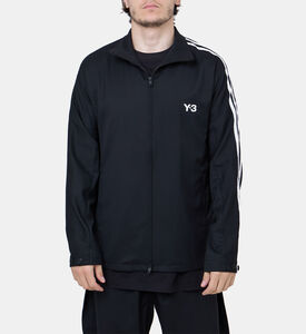 Wool-blend Stripped Jacket