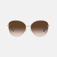 Metal Oversized Frame Sunglasses 58