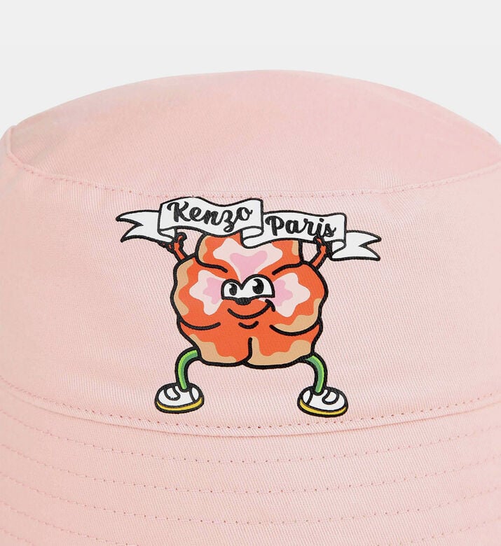 Flower Printed Bucket Hat Flower Printed Bucket Hat