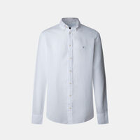 Essential Embroidered Logo Linen Shirt
