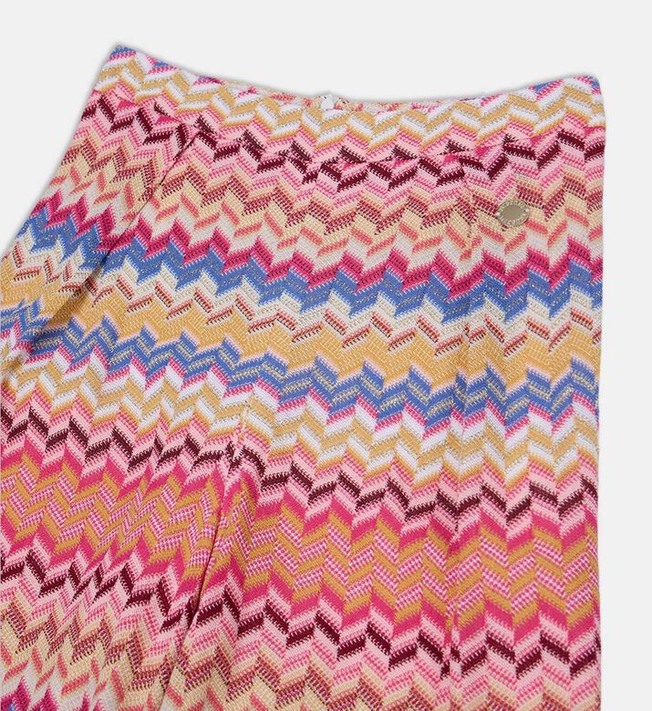 All-over Print Wide-leg Pants