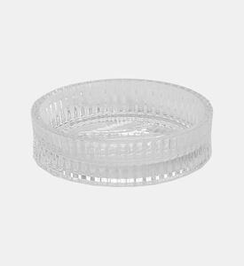 صحن صابون زجاج شفاف