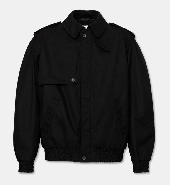 MM6 Cotton Structured Bomber Jacket, Packshot View
