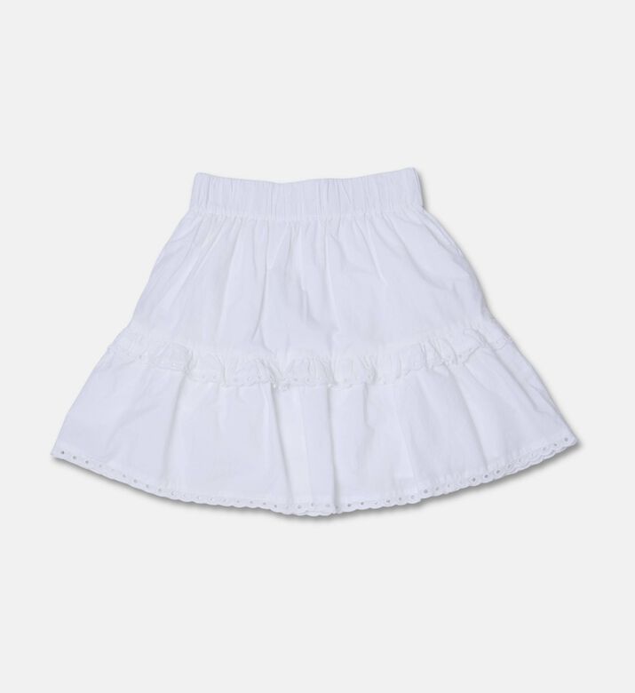 Michael Kors Lace-detail Elastic Waistband Skirt, Packshot View