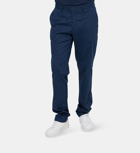 Cotton Straight-leg Chino Pants