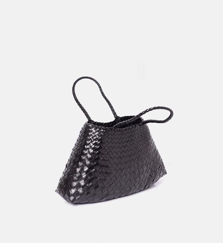 Dragon Diffusion Santa Croce Big Leather Bag, Black, Packshot View Dragon Diffusion Santa Croce Big Leather Bag, Black, Packshot View