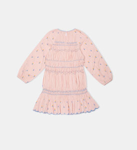 Floral Embroidered Long Sleeved Dress Floral Embroidered Long Sleeved Dress