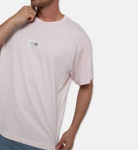 MM6 Cotton Logo-print Crewneck T-shirt, Model View