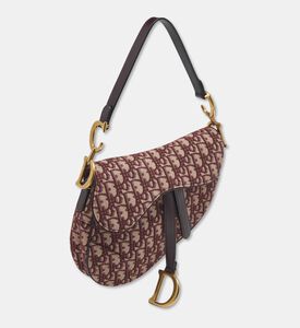 Dior Preowned Dior Oblique Patterned Canvas Sculptural Shoulder Bag, Packshot View