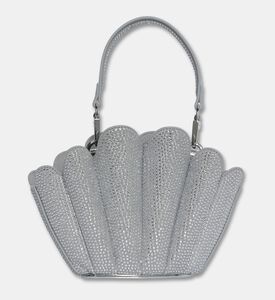 Mlouye Micro Seashell Metallic Bag, Crystal-clear, Packshot View