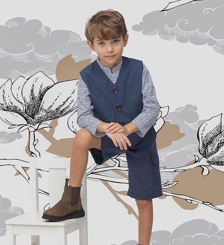 قميص آزاد قطن مطبوع